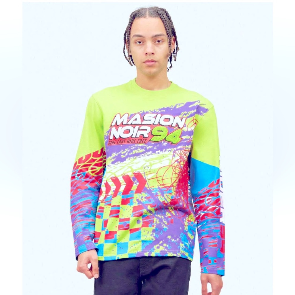 MAISON NOIR Motoclub long sleeve tshirt